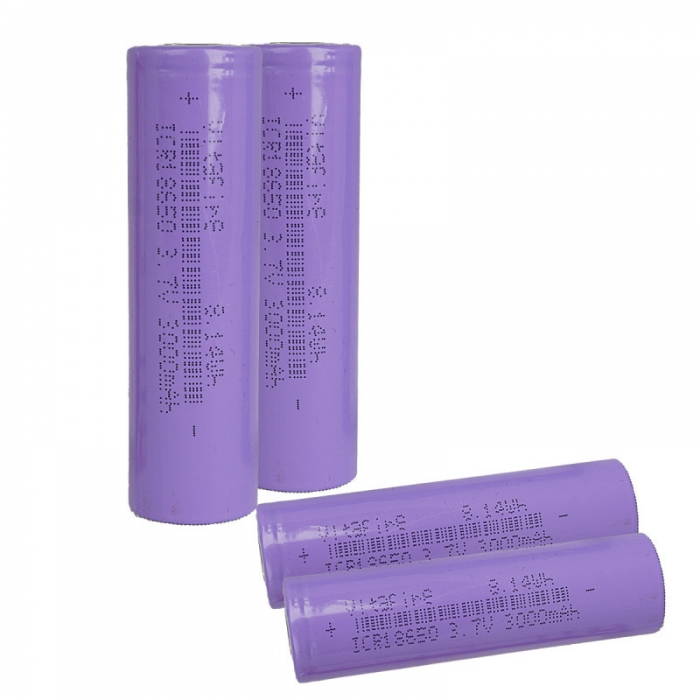 Акк  литиевый 18650 G70 (3000ma=2600ma) плоский violet