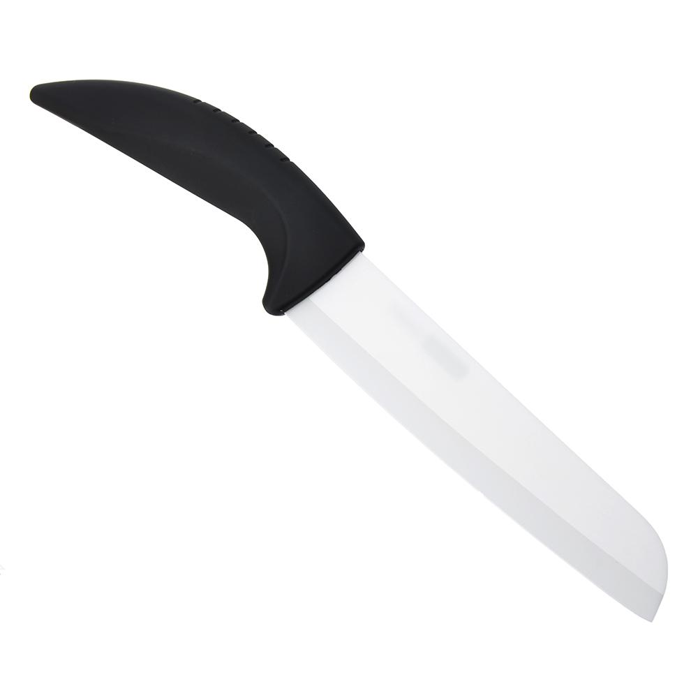 Нож кухон.керамический Катана белый, 15см