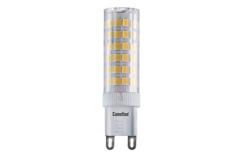 Эл. лампа светодиодная Camelion LED-G9-6W-/830/G9(6Вт 220В, аналог ) уп.1/10/100(88408)