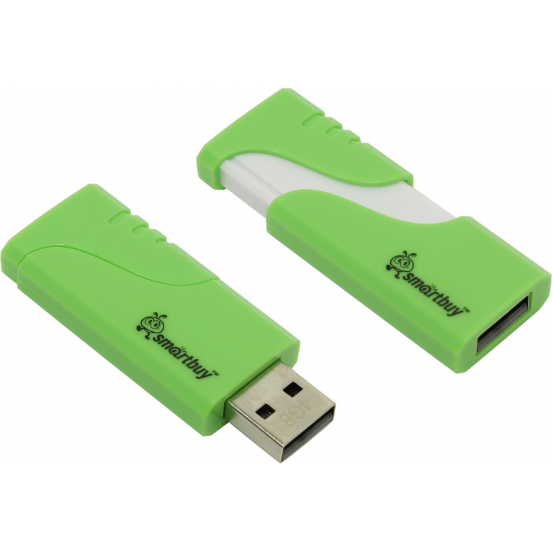 USB2.0 FlashDrives 8Gb Smart Buy  Hatch Green