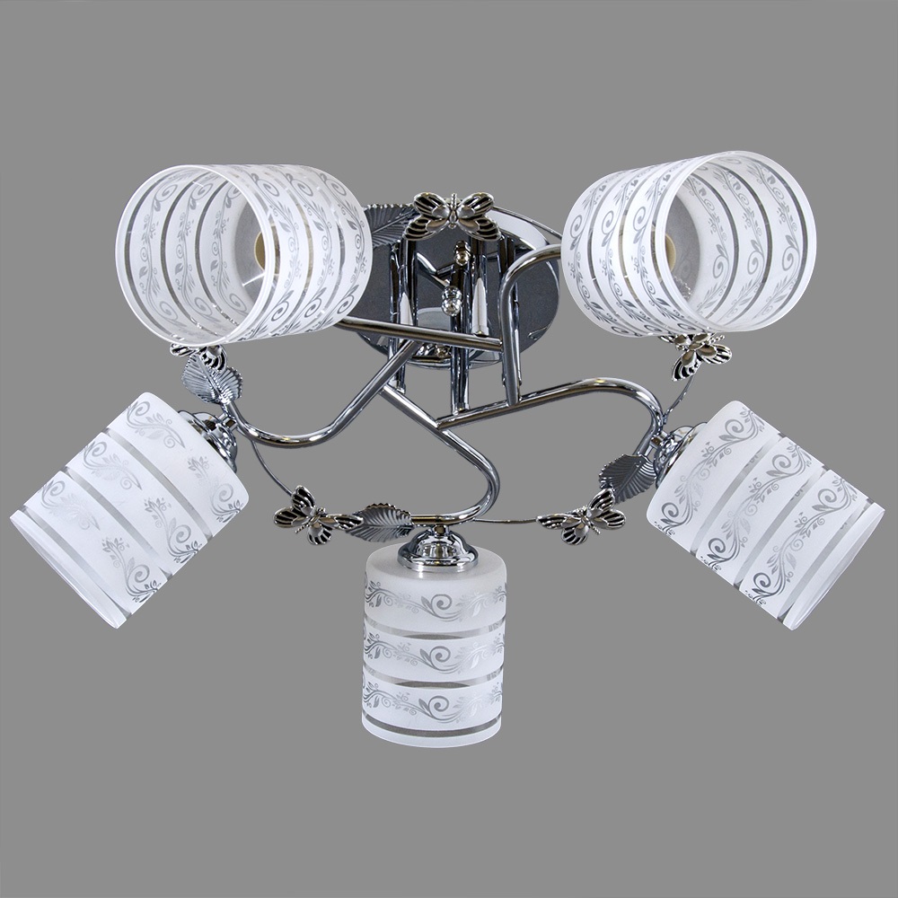 6085/5MIX (4) Светильник бытовой потолочный  (220V 40W E27)