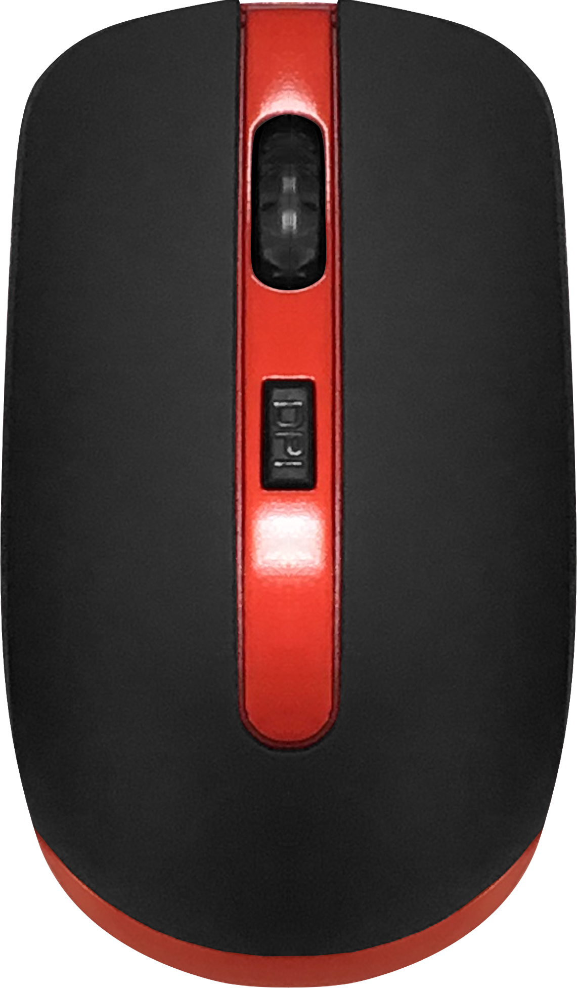 Мышь CBR CM 554R Black-Red, беспровод, оптика, 2.4 ГГц, на аккуму, 800/1200/1600 dpi, 3 кнопки