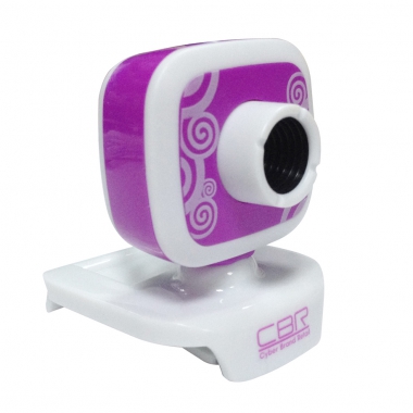 Камера д/видеоконференций CBR CW 835M Purple, универс. крепление, 4 линзы, эффекты, микрофон