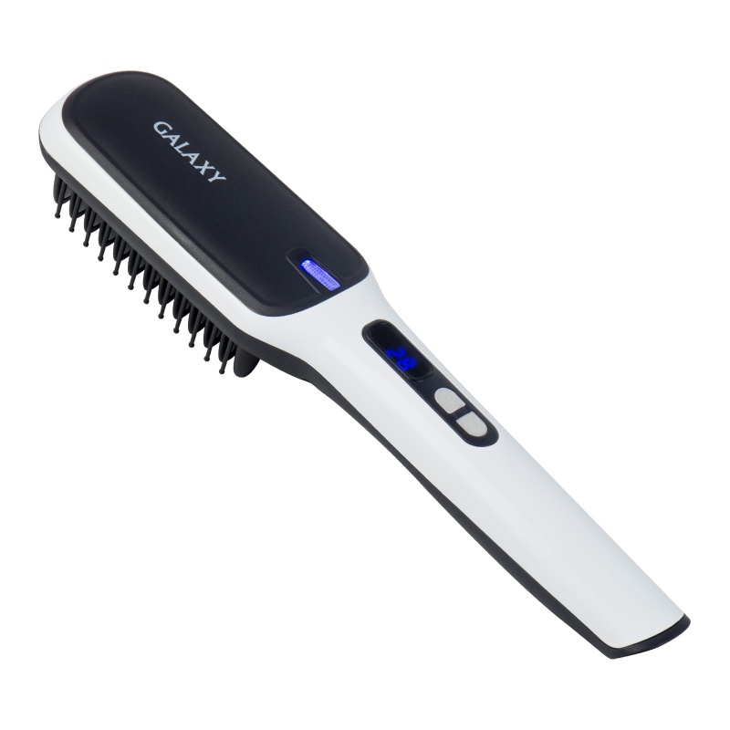 Выпрямитель для волос Galaxy GL 4633 (50Вт, щипцы-расчёска, керамич  покрытие) 24/уп