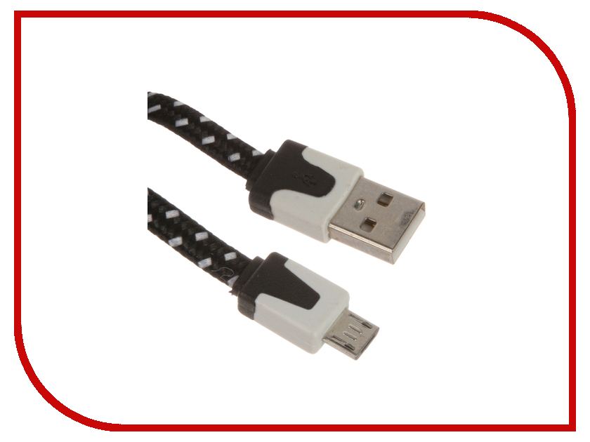 Кабель USB - micro USB Human Friends Super Link Lace M Black, 3 метра