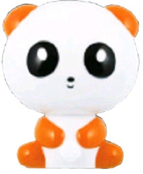 Светильник ночник Старт NL 1LED Панда оранжевый