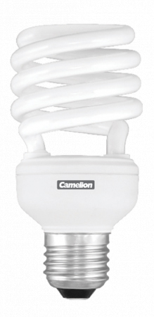 Энер лампа Camelion FC15-AS/T2/842/E27 (спираль) (15Вт 220В, COOL 4200K) (5/25 шт./уп.)
