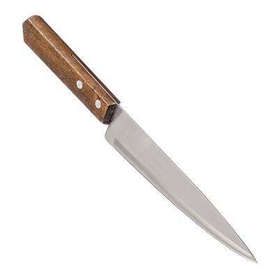 Нож кухонный Профи 18см деревяная ручка WK-007