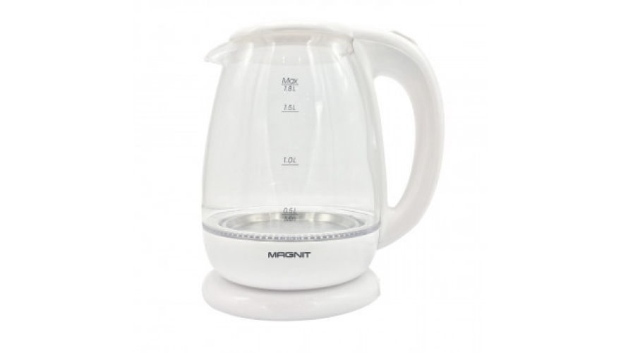 Чайник Magnit RMK-3800, 1,8л., 2200Вт, бел.