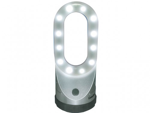 Фонарь  Camelion LED 62441 свет-ник для кемпинга, 24LED,4XLR03 сереб.,магнит, подсвет,пласт.(уп.12)