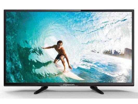 LCD телевизор FUSION FLTV-32H110T чёрн (32" HD  цифр DVB-T2 USB HDMI)