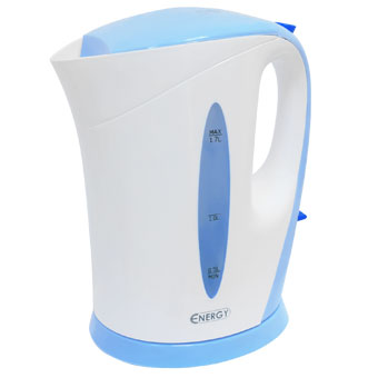 Чайник ENERGY E-215 бело-голубой (1,7л ) 8шт/уп