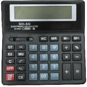 калькулятор  SDC-822 (12 разрядов, настольный)
