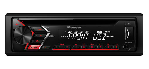 Авто магнитола  PIONEER MVH-S100UB (MP3/USB/24FM/совместим с Android)