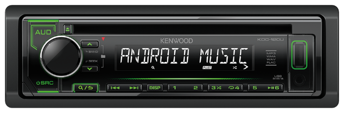 Авто магнитола  KENWOOD KDC-120UG  (CD/MP3/USB)