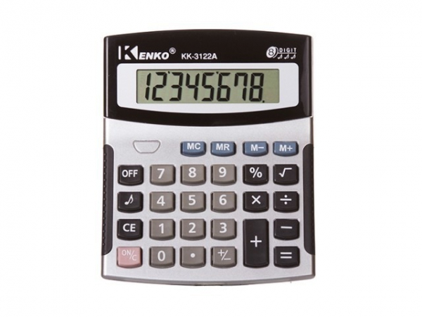 Калькулятор Kenko KK-3122A (8 разр) настольный
