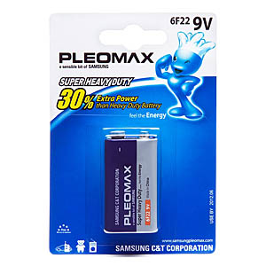Бат 6F22         Samsung pleomax  BL-1 (10шт/200)
