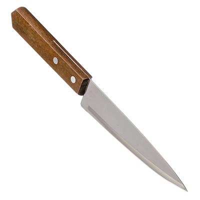 Нож кухонный Профи 15см деревяная ручка WK-006