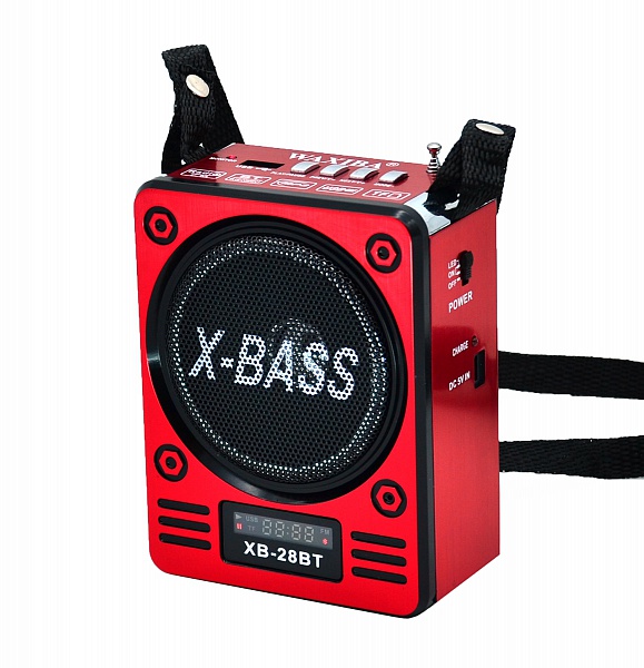 радиопр Waxiba XB-28BT (USB/TF, Bluetooth, акк 18650, фонарь)