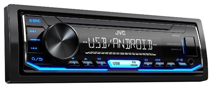 Авто магнитола  JVC KD-X151 (MP3/WMA)