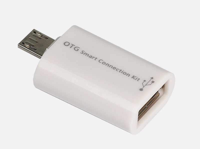Универсальный OTG адаптер Smartbuy, белый (SBR-OTG-W)