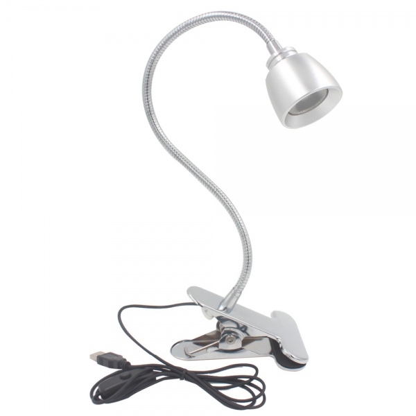 Led-Лампа LED Огонёк CC-152 (прищепка, USB,3Вт)