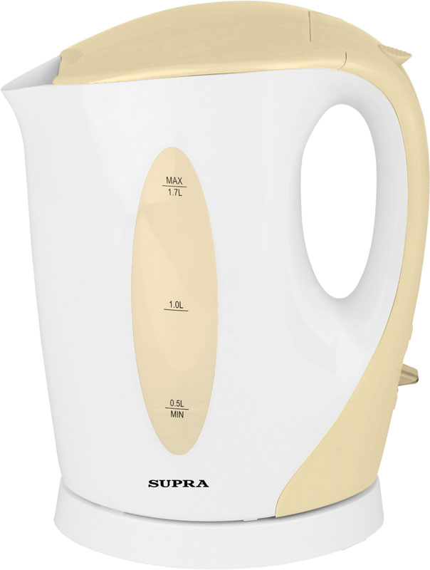 Чайник Supra KES-1702 бежевый  (1,7л, съемный фильтр)  уп.8шт