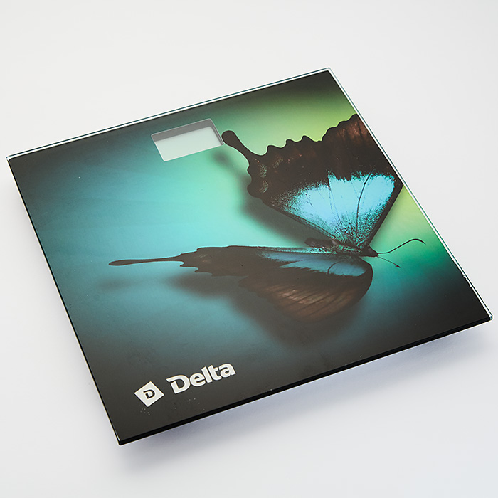 Весы напольные DELTA D-9227 "Бабочка"  (электронные, до 150 кг) 6/уп