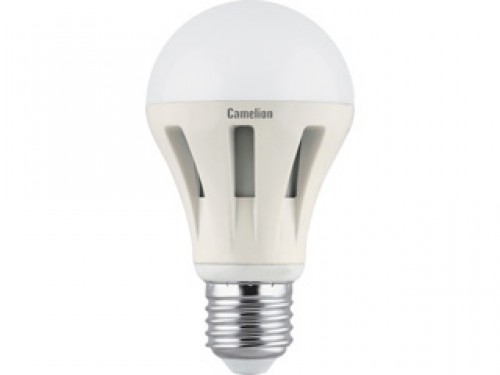 Эл. лампа светодиодная Camelion LED-A60-10W-/830/E27 (10Вт 220В, аналог 75Вт)уп.1/10/100