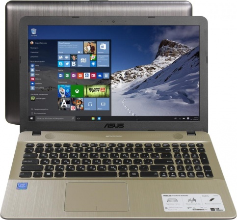 Ноутбук Asus X541SA Pen PMD-N3710 15" 2GB 500GB W10 X541SA-XX327T