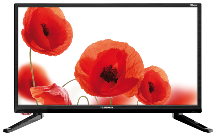 LCD телевизор  Telefunken TF-LED19S43T2 черный (18,5",1366*768, цифр DVB-T/T2/C, USB(MKV))