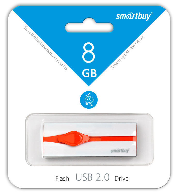 USB2.0 FlashDrives 8Gb Smart Buy  Comet Black (SB8GBCMT-K)
