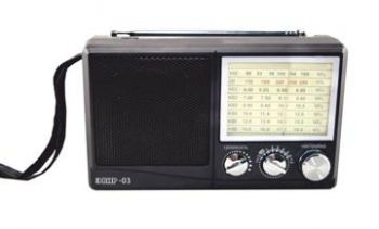 радиопр "ЭФИР - 03" УКВ 64-108МГц, ДВ 150-280КГц, КВ1-КВ6 бат.4*АА (не в комплек.)