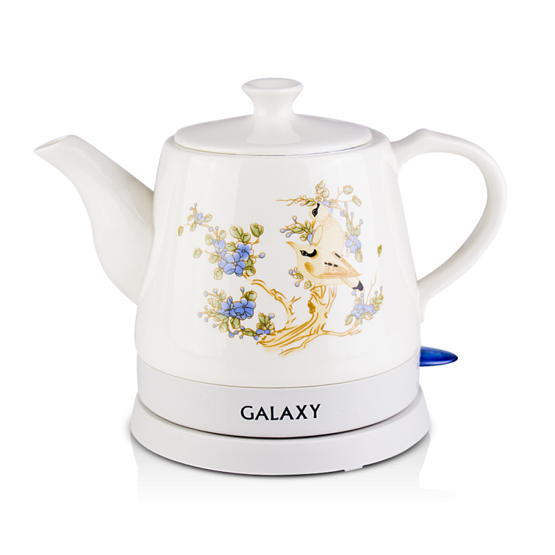 Чайник Galaxy GL 0504  керамич (1,4 кВт, 1,2л) 8/уп