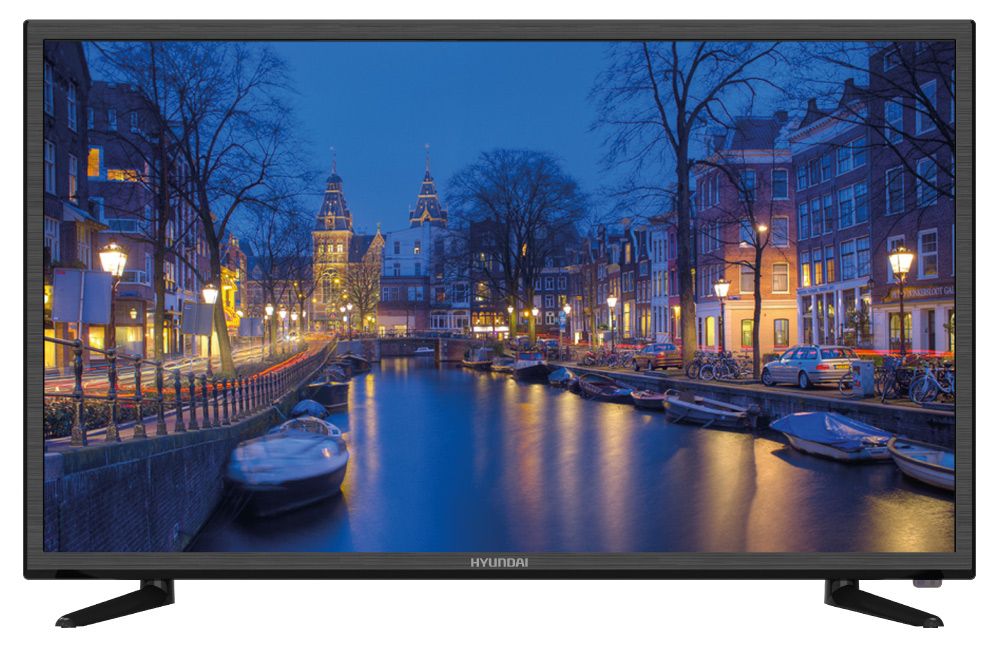 LCD телевизор  Hyundai 24" H-LED24R403BT2 черный/HD READY DVB-T/T2/C USB (RUS)