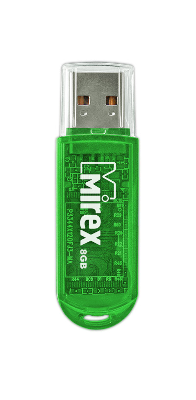 USB2.0 FlashDrives16Gb Mirex ELF GREEN