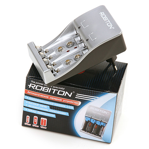 Зар уст Robiton Smart S500/plus (2,4  R3,R6,NiMh, NiCd, 1-2 9V(крона), полностью автоматич, 500мА)