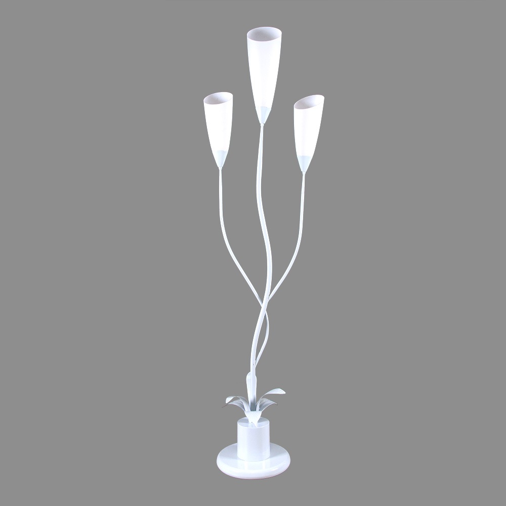 8099/В/3 (2) Белый  Светильник бытовой напольный  (Торшер на 3 лампы. 220W 15W E27)