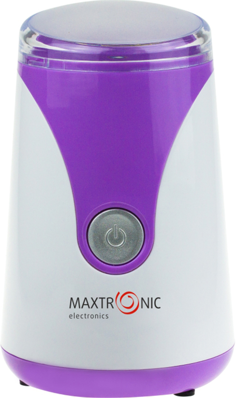 Кофемолка MAXTRONIC MAX-831P бел+сирень (180Вт, вместимость 50 г) /12