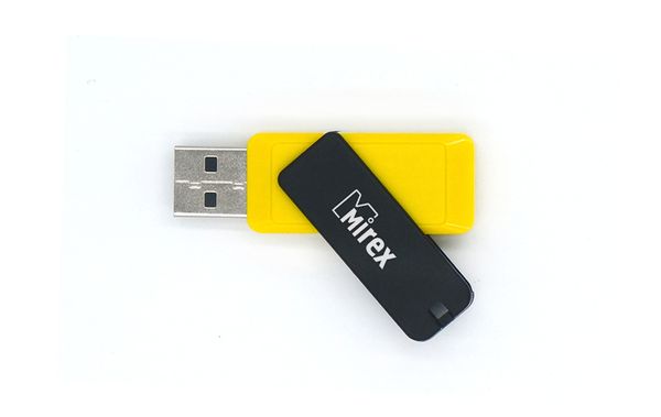 USB2.0 FlashDrives 8Gb Mirex CITY YELLOW