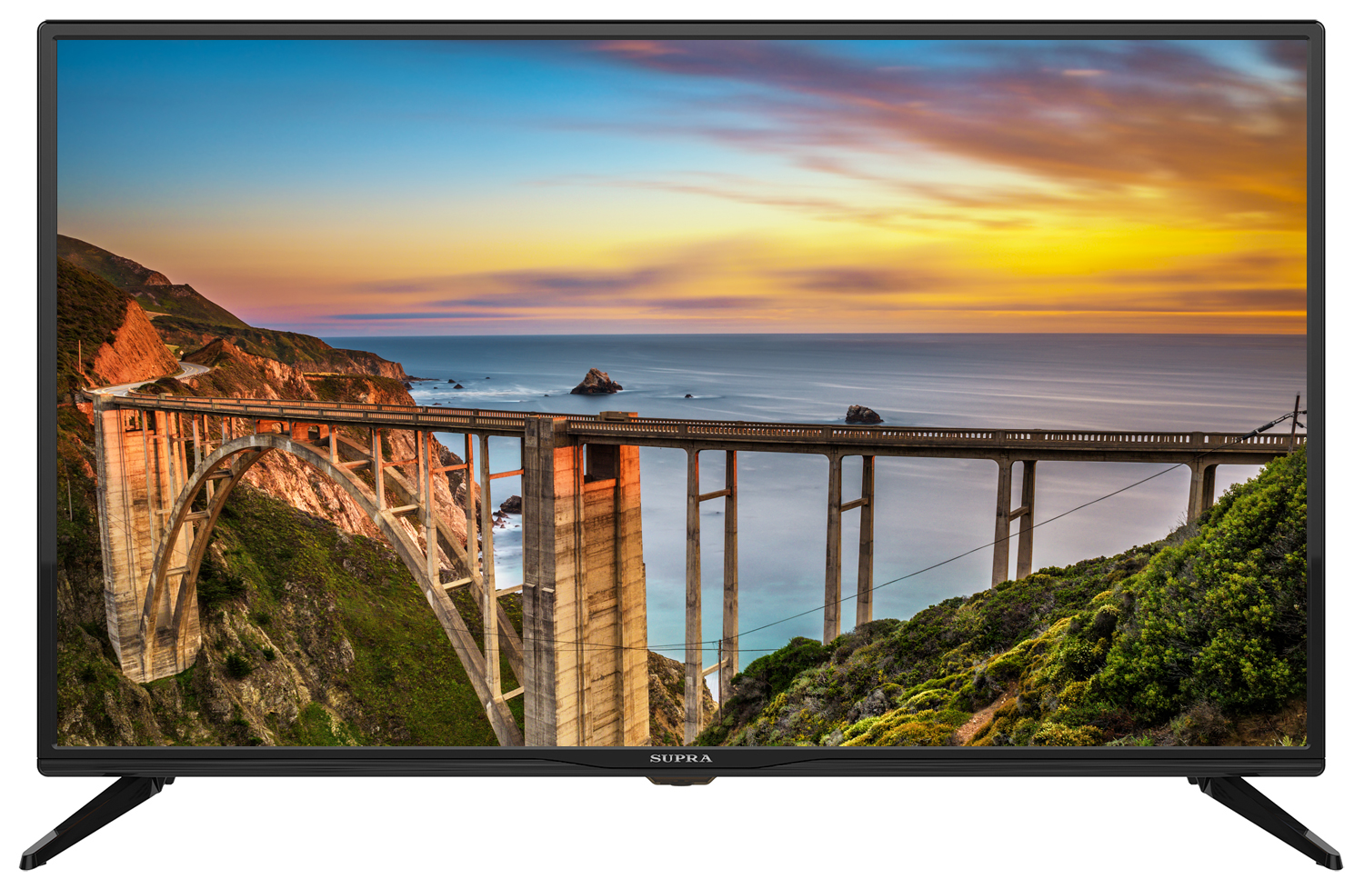 LCD телевизор  SUPRA STV-LC32LT0085W чёрн (32" LED HDReady DVB-T/ DVB-T2 USB(видео MKV) HDMI 2*5Вт)