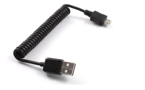 Кабель USB Орбита BS-3080 витой (штекер microUSB - штекер USB) 2м