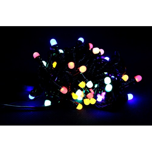 Эл.гирл. светодиод.100 LED (шарики, 4 цвета) LED-8030