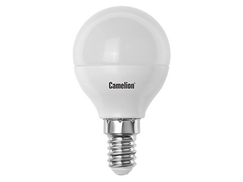 Эл. лампа светодиодная Camelion LED-G45- 7W-/830/E14(Шар 7Вт 220В, аналог 60Вт) уп.1/10/100