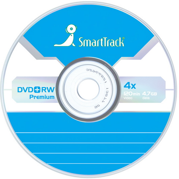 диск SMART TRACK DVD+RW 4,7Gb 4x Slim (5)