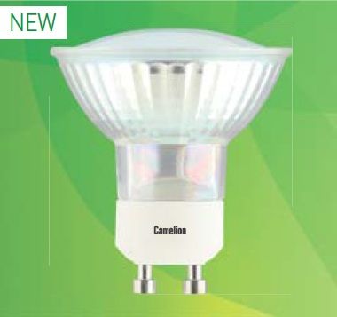 Эл. лампа светодиодная Camelion LED-GU10-3W-/845/GU10(3Вт 220В, аналог 30Вт) уп.1/10/100