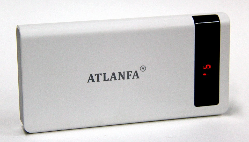 Внешний аккумулятор Power Bank ATLANFA   AT-D2022+2USB+экран 20000 mAh