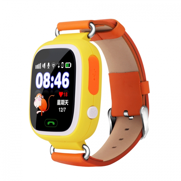 Часы детские с GPS OT-SMG14 (GP-01) Желтые