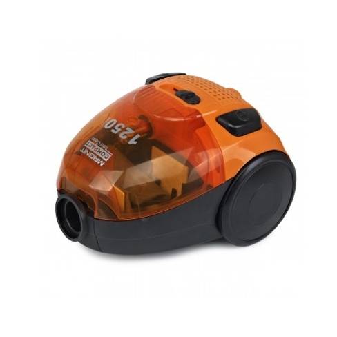 Пылесос Magnit RMV-1639 оранж 1250 Вт с мешком