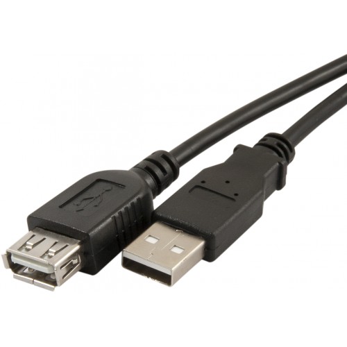 Кабель соед.USB02-06 USB 2.0 AM-АF 1.8м,polyBag DEFENDER
